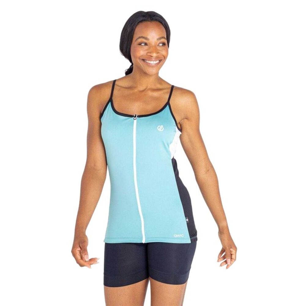 Dare 2B Womens/Ladies Regale II Sleeveless Tank Top / Meadowbrook Green/Black